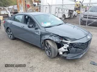 2023 Hyundai Elantra SEL with VIN KMHLS4AG0PU616452, listed as a IAAI auction lot 42178014 with 51,698 mi miles and . Bid and sale history available at DreamBid. Image 1.