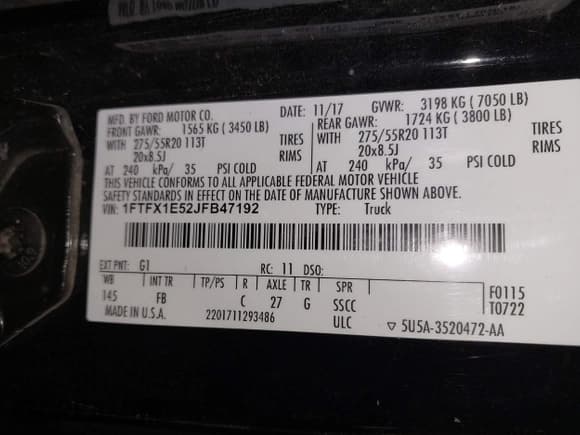 ✅ 2018 Ford F-150 XL • VIN: 1FTFX1E52JFB47192 • Lot: 43448638. Listed on IAAI with Not provided. Free auction sales archive from the USA and detailed vehicle history report at DreamBid. Image 9.