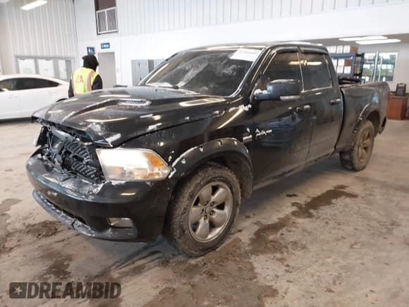 ✅ 2010 Dodge 1500 Laramie • VIN: 1D7RV1GT8AS176613 • Lot: 41581660. Listed on IAAI with 136,339 mi. Free auction sales archive from the USA and detailed vehicle history report at DreamBid. Image 2.