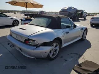 ✅ 2001 BMW Z3 2.5 • VIN: WBACN33431LK45838 • Lot: 77141714. Wystawiony na Copart z przebiegiem 113 754 mil. Bezpłatny archiwum sprzedaży aukcyjnych z USA i szczegółowy raport historii pojazdu na DreamBid. Zdjęcie 3.