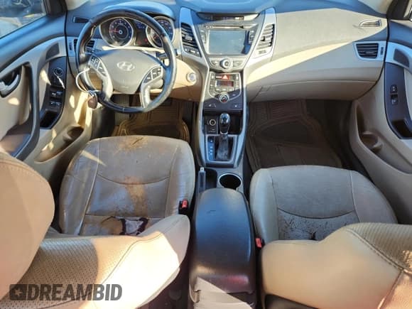 ✅ 2014 Hyundai Elantra SE • VIN: KMHDH4AE6EU090519 • Lot: 91928405. Listed on Copart with 154,719 mi. Free auction sales archive from the USA and detailed vehicle history report at DreamBid. Image 8.