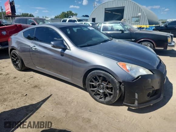 ✅ 2011 Hyundai Genesis Coupe • VIN: KMHHT6KD2BU053691 • Lot: 81136995. Listed on Copart with Not provided. Free auction sales archive from the USA and detailed vehicle history report at DreamBid. Image 4.