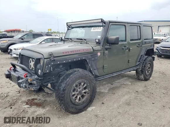 ✅ 2015 Jeep Wrangler Unlimited Rubicon Hard Rock • VIN: 1C4HJWFG8FL681796 • Лот: 56391915. Опубликован ранее на Copart с пробегом 74 529 миль. Бесплатный доступ к архиву аукционных продаж из США и подробный отчёт об истории автомобиля на DreamBid. Изображение 1.