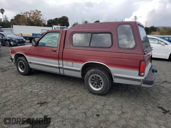1993 Chevrolet S-10 X96 с VIN 1GCCS14RXP8134497, выставлен на аукционе Copart как лот 80912514 с пробегом 167 287 миль миль и Списание • Salvage title. История ставок и продаж доступна на DreamBid. Изображение 2.