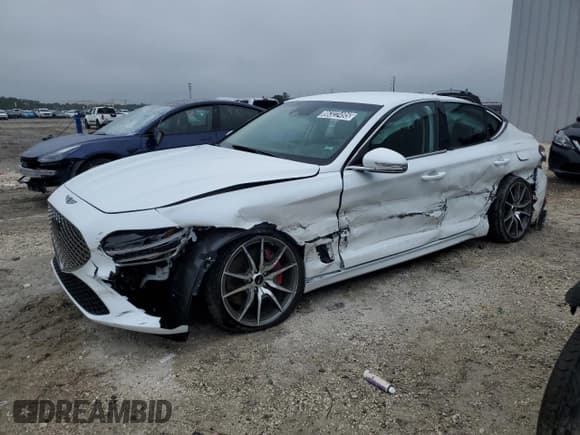 ✅ 2025 Genesis G70 2.5T • VIN: KMTG34SC8SU155963 • Lot: 86322495. Wystawiony na Copart z przebiegiem 19 360 mil. Bezpłatny archiwum sprzedaży aukcyjnych z USA i szczegółowy raport historii pojazdu na DreamBid. Zdjęcie 1.