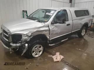 2006 Dodge 1500 SLT z VIN 1D7HU16266J217017, wystawiony jako Copart lot #45588125 z przebiegiem 95 745 mil mil oraz Nie do naprawy • Non repairable. Historia ofert i sprzedaży dostępna na DreamBid. Obrazek 1.