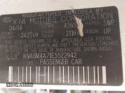 ✅ 2014 Kia Optima LX • VIN: KNAGM4A71E5522942 • Lot: 43708941. Listed on IAAI with 165,799 mi. Free auction sales archive from the USA and detailed vehicle history report at DreamBid. Image 9.