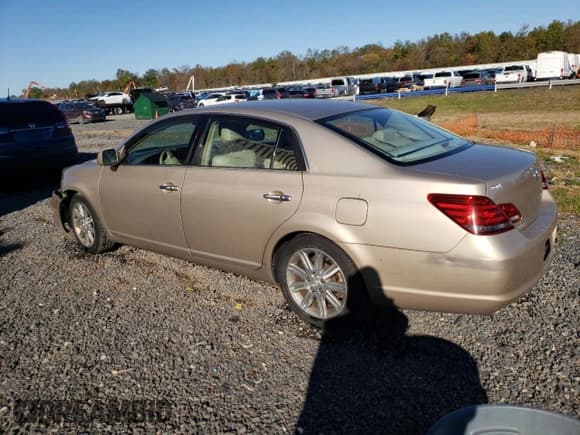 ✅ 2008 Toyota Avalon XLS • VIN: 4T1BK36B58U305510 • Lot: 86824205. Wystawiony na Copart z przebiegiem 265 141 mil. Bezpłatny archiwum sprzedaży aukcyjnych z USA i szczegółowy raport historii pojazdu na DreamBid. Zdjęcie 2.
