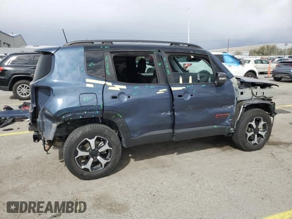 ✅ 2021 Jeep Renegade Trailhawk • VIN: ZACNJDC16MPM92268 • Lot: 51548315. Listed on Copart with 34,842 mi. Free auction sales archive from the USA and detailed vehicle history report at DreamBid. Image 3.