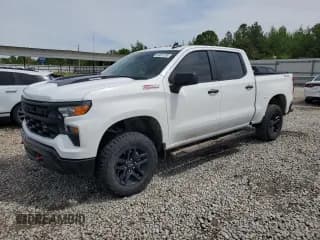 ✅ 2024 Chevrolet Silverado 1500 Custom Trail Boss • VIN: 3GCPDCEK4RG363666 • Lot: 53401795. Listed on Copart with 4,336 mi. Free auction sales archive from the USA and detailed vehicle history report at DreamBid. Image 1.