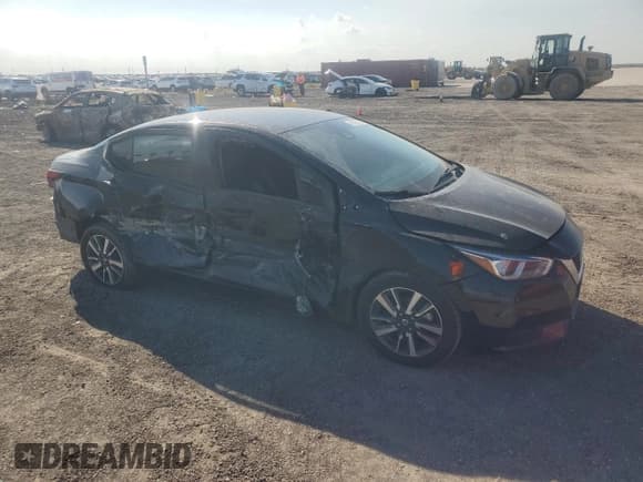 ✅ 2021 Nissan Versa SV • VIN: 3N1CN8EV9ML864901 • Lot: 93456065. Listed on Copart with 100,514 mi. Free auction sales archive from the USA and detailed vehicle history report at DreamBid. Image 4.