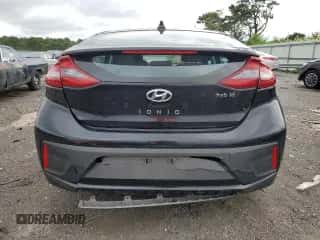 2017 Hyundai Ioniq SEL with VIN KMHC75LCXHU051808, listed as a Copart auction lot 65666463 with 103,993 mi miles and . Bid and sale history available at DreamBid. Image 6.