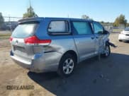 ✅ 2014 Toyota Sienna L • VIN: 5TDZK3DC5ES506922 • Lot: 43387654. Listed on IAAI with 118,733 mi. Free auction sales archive from the USA and detailed vehicle history report at DreamBid. Image 4.