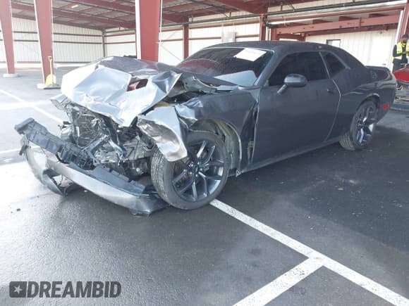 ✅ 2019 Dodge Challenger SXT • VIN: 2C3CDZAG7KH691547 • Lot: 43429479. Listed on IAAI with 104,666 mi. Free auction sales archive from the USA and detailed vehicle history report at DreamBid. Image 2.