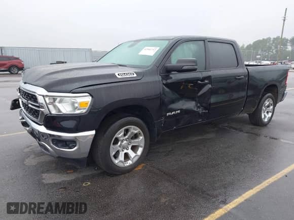 2023 Ram 1500 Lone Star with VIN 1C6RREMT4PN664918, listed as a IAAI auction lot 42942757 with 38,062 mi miles and . Bid and sale history available at DreamBid. Image 21.