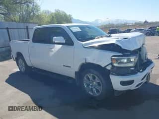 2020 Ram 1500 Laramie с VIN 1C6SRFJT6LN116859, выставлен на аукционе IAAI как лот 42017697 с пробегом 104 562 миль миль и . История ставок и продаж доступна на DreamBid. Изображение 1.