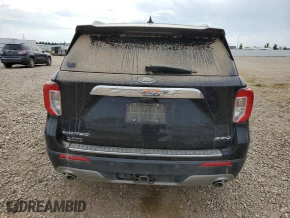 2021 Ford Explorer Limited with VIN 1FMSK8FH6MGA24231, listed as a Copart auction lot 80537455 with 102,996 mi miles and Salvage title. Bid and sale history available at DreamBid. Image 6.