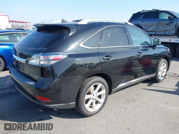 ✅ 2010 Lexus RX 350 • VIN: 2T2ZK1BA7AC022223 • Lot: 43654393. Listed on IAAI with 62,597 mi. Free auction sales archive from the USA and detailed vehicle history report at DreamBid. Image 4.