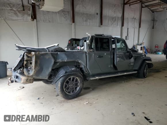 ✅ 2021 Jeep Gladiator Overland • VIN: 1C6HJTFG3ML599963 • Lot: 62892165. Listed on Copart with Not provided. Free auction sales archive from the USA and detailed vehicle history report at DreamBid. Image 3.