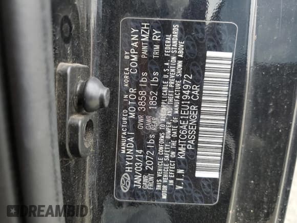 ✅ 2014 Hyundai Veloster Turbo • VIN: KMHTC6AE1EU194972 • Лот: 73219944. Опубликован ранее на Copart с пробегом 136 818 миль. Бесплатный доступ к архиву аукционных продаж из США и подробный отчёт об истории автомобиля на DreamBid. Изображение 13.