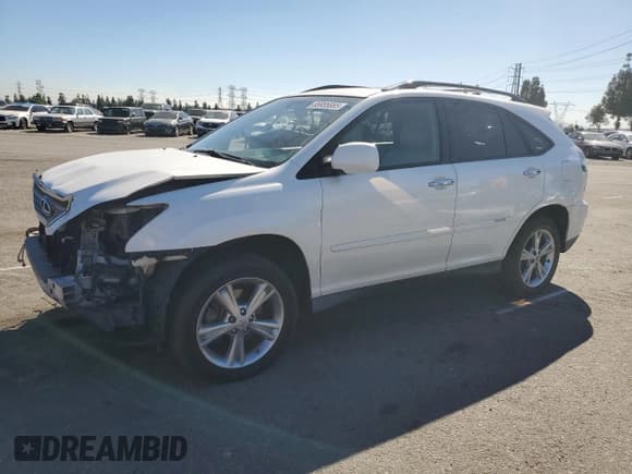 ✅ 2008 Lexus RX 400h • VIN: JTJGW31U382006498 • Lot: 85955655. Wystawiony na Copart z przebiegiem 189 357 mil. Bezpłatny archiwum sprzedaży aukcyjnych z USA i szczegółowy raport historii pojazdu na DreamBid. Zdjęcie 1.