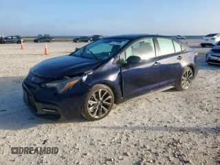 ✅ 2021 Toyota Corolla SE • VIN: 5YFP4MCE7MP088591 • Лот: 91771805. Опубликован ранее на Copart с пробегом 83 745 миль. Бесплатный доступ к архиву аукционных продаж из США и подробный отчёт об истории автомобиля на DreamBid. Изображение 1.