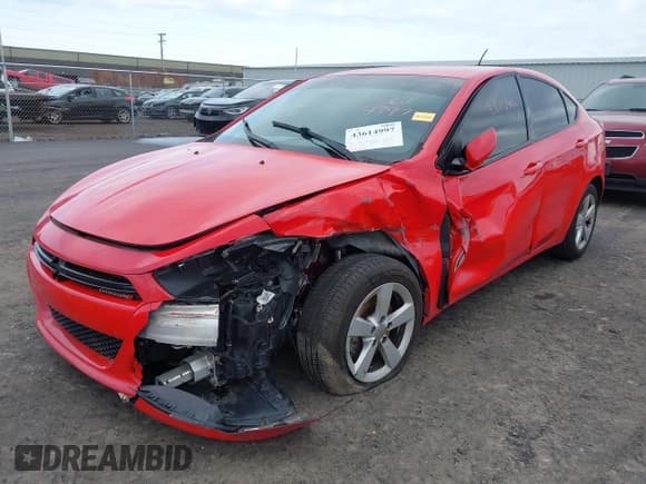 ✅ 2016 Dodge Dart SXT • VIN: 1C3CDFBB3GD667767 • Lot: 43614997. Wystawiony na IAAI z przebiegiem 195 066 mil. Bezpłatny archiwum sprzedaży aukcyjnych z USA i szczegółowy raport historii pojazdu na DreamBid. Zdjęcie 2.