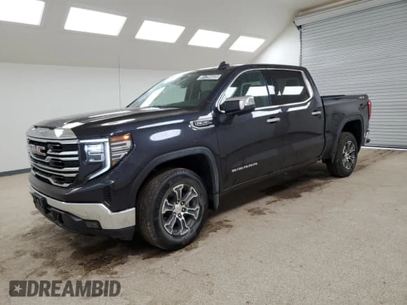 ✅ 2025 GMC Sierra 1500 SLT • VIN: 1GTUUDED4SZ288404 • Лот: 91294605. Опубликован ранее на Copart с пробегом 15 543 миль. Бесплатный доступ к архиву аукционных продаж из США и подробный отчёт об истории автомобиля на DreamBid. Изображение 1.