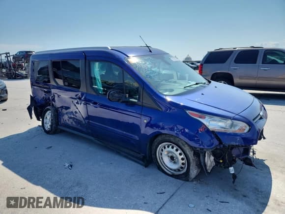✅ 2018 Ford Transit Connect XLT • VIN: NM0GE9F71J1361450 • Lot: 70760175. Listed on Copart with 55,812 mi. Free auction sales archive from the USA and detailed vehicle history report at DreamBid. Image 4.