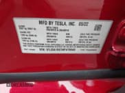 ✅ 2022 Tesla Model S Plaid • VIN: 5YJSA1E67NF479549 • Lot: 43489953. Listed on IAAI with 45,550 mi. Free auction sales archive from the USA and detailed vehicle history report at DreamBid. Image 9.