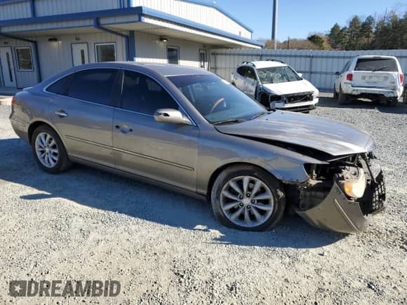 2008 Hyundai Azera Limited с VIN KMHFC46F18A318487, выставлен на аукционе Copart как лот 42426735 с пробегом Не указан миль и Списание • Salvage title. История ставок и продаж доступна на DreamBid. Изображение 4.
