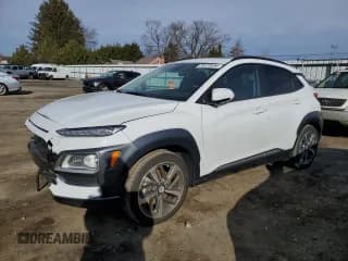 ✅ 2021 Hyundai Kona Limited • VIN: KM8K33A56MU630787 • Лот: 38078594. Опубликован ранее на Copart с пробегом 43 871 миль. Бесплатный доступ к архиву аукционных продаж из США и подробный отчёт об истории автомобиля на DreamBid. Изображение 1.