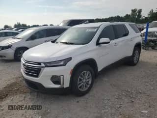 2023 Chevrolet Traverse LT Cloth with VIN 1GNEVGKW5PJ332268, listed as a Copart auction lot 66169535 with 39,919 mi miles and Clean title. Bid and sale history available at DreamBid. Image 1.