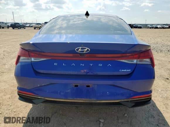 2021 Hyundai Elantra Limited с VIN 5NPLP4AG4MH038836, выставлен на аукционе Copart как лот 81251515 с пробегом 66 889 миль миль и Чистый • Clean title. История ставок и продаж доступна на DreamBid. Изображение 6.