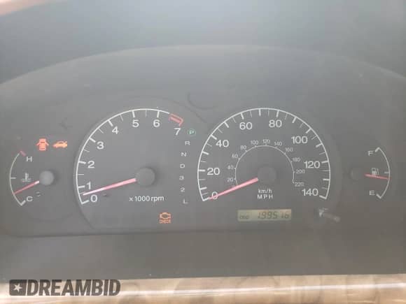 2002 Hyundai Elantra GLS with VIN KMHDN45D12U283599, listed as a Copart auction lot 68448964 with 199,576 mi miles and Non repairable. Bid and sale history available at DreamBid. Image 9.