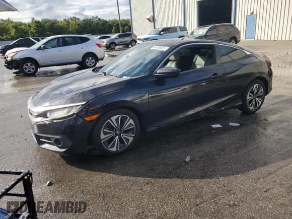 ✅ 2016 Honda Civic EX-L • VIN: 2HGFC3B77GH361245 • Лот: 84296525. Опубликован ранее на Copart с пробегом 106 385 миль. Бесплатный доступ к архиву аукционных продаж из США и подробный отчёт об истории автомобиля на DreamBid. Изображение 1.