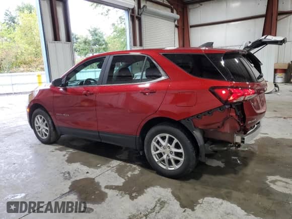 2022 Chevrolet Equinox LT с VIN 3GNAXUEV4NL140209, выставлен на аукционе Copart как лот 85764675 с пробегом 29 981 миль миль и Списание • Salvage title. История ставок и продаж доступна на DreamBid. Изображение 2.