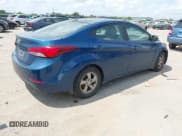 ✅ 2015 Hyundai Elantra SE • VIN: KMHDH4AE1FU250386 • Lot: 42955936. Listed on IAAI with 195,842 mi. Free auction sales archive from the USA and detailed vehicle history report at DreamBid. Image 4.
