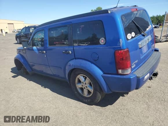 2007 Dodge Nitro SLT с VIN 1D8GU58KX7W552040, выставлен на аукционе Copart как лот 56870334 с пробегом 235 985 миль миль и Списание • Salvage title. История ставок и продаж доступна на DreamBid. Изображение 2.