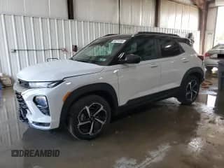 2023 Chevrolet TrailBlazer RS с VIN KL79MUSL7PB217115, выставлен на аукционе Copart как лот 80274155 с пробегом 34 112 миль миль и Списание • Salvage title. История ставок и продаж доступна на DreamBid. Изображение 1.