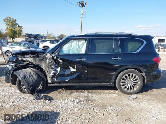 ✅ 2016 Infiniti QX80 • VIN: JN8AZ2NE2G9125635 • Lot: 40679492. Listed on IAAI with 145,666 mi. Free auction sales archive from the USA and detailed vehicle history report at DreamBid. Image 13.