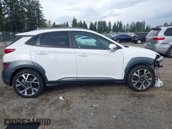 ✅ 2023 Hyundai Kona Limited • VIN: KM8K5CA32PU966756 • Lot: 43518131. Listed on IAAI with 34,961 mi. Free auction sales archive from the USA and detailed vehicle history report at DreamBid. Image 14.