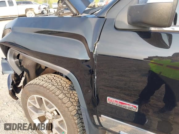 ✅ 2015 GMC Sierra 1500 SLT • VIN: 3GTU2VEC7FG406907 • Lot: 42921399. Listed on IAAI with 96,075 mi. Free auction sales archive from the USA and detailed vehicle history report at DreamBid. Image 6.