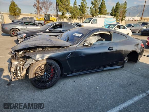 ✅ 2022 BMW M4 Competition • VIN: WBS33AZ03NCJ60062 • Lot: 64850285. Listed on Copart with Not provided. Free auction sales archive from the USA and detailed vehicle history report at DreamBid. Image 1.