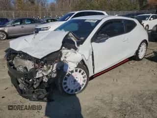 2020 Hyundai Veloster z VIN KMHT36AH1LU005521, wystawiony jako Copart lot #81643194 z przebiegiem Nie podano mil oraz Szkoda całkowita • Salvage title. Historia ofert i sprzedaży dostępna na DreamBid. Obrazek 1.