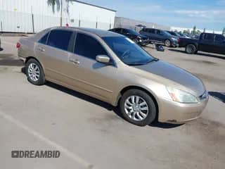 2005 Honda Accord LX with VIN 1HGCM56435A095505, listed as a IAAI auction lot 43288935 with 217,685 mi miles and . Bid and sale history available at DreamBid. Image 1.