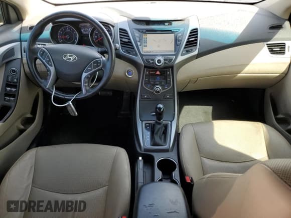 ✅ 2015 Hyundai Elantra Limited • VIN: KMHDH4AE2FU455778 • Lot: 68326985. Listed on Copart with 115,470 mi. Free auction sales archive from the USA and detailed vehicle history report at DreamBid. Image 8.