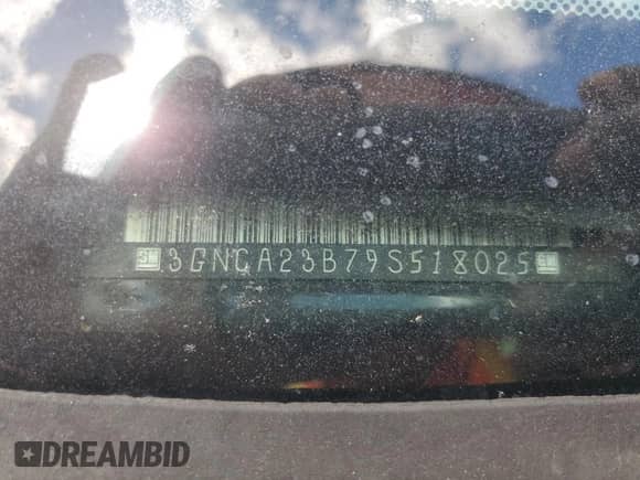 2009 Chevrolet HHR 1LT с VIN 3GNCA23B79S518025, выставлен на аукционе Copart как лот 76997664 с пробегом 72 521 миль миль и Списание • Salvage title. История ставок и продаж доступна на DreamBid. Изображение 13.