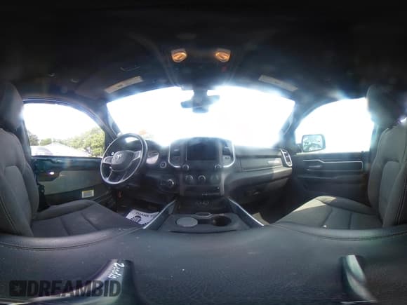 ✅ 2022 Ram 1500 Big Horn • VIN: 1C6SRFBT1NN255976 • Lot: 42461238. Listed on IAAI with 56,518 mi. Free auction sales archive from the USA and detailed vehicle history report at DreamBid. Image 22.