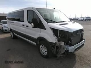 ✅ 2023 Ford Transit Passenger XL • VIN: 1FBAX2YG6PKA64348 • Лот: 41850514. Опубликован ранее на IAAI с пробегом 60 902 миль. Бесплатный доступ к архиву аукционных продаж из США и подробный отчёт об истории автомобиля на DreamBid. Изображение 1.